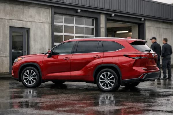 Toyota Highlander återkallas efter fel i andra sätesraden